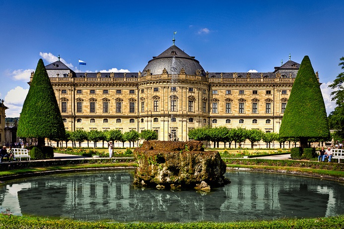 Lâu đài Residenz Tại Würzburg