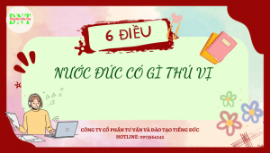 nuoc duc co gi thu vi