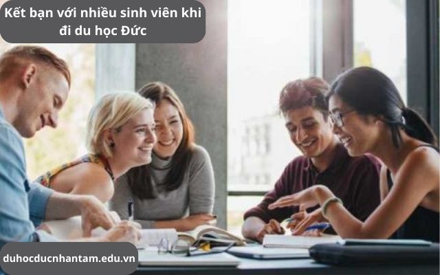 Kết bạn nhiều du học sinh Đức