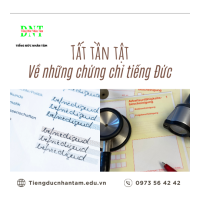 Các chứng chỉ tiếng Đức phổ biến để du học nghề Đức