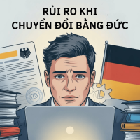 Rủi ro khi chuyển đổi bằng Đức