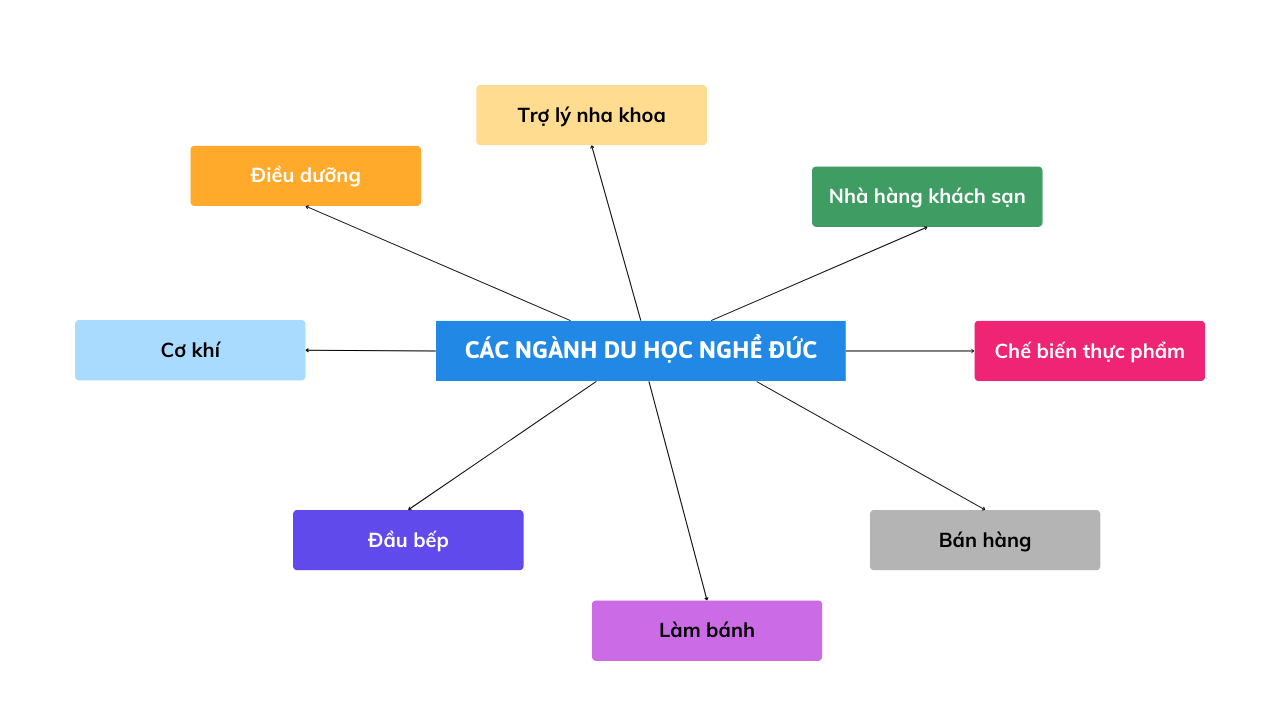 Các Ngành Du Học Nghề Đức