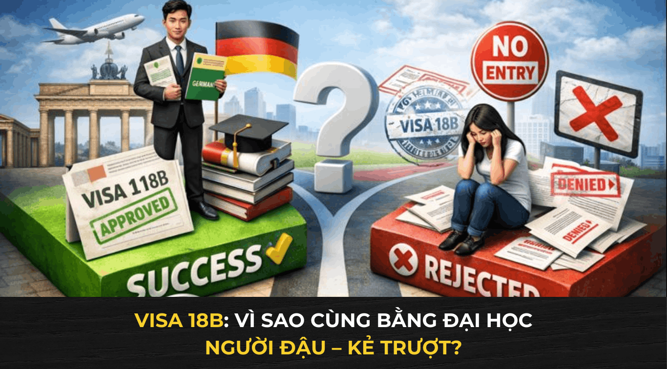 Visa 18B: Vì Sao Cùng Bằng Đại Học, Người Đậu – Kẻ Trượt?