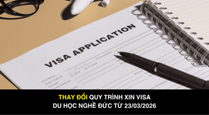 Thay đổi quy trình xin Visa du học nghề Đức 2026